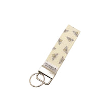 Load image into Gallery viewer, Yellow Bee Keychain Fob