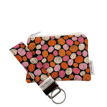 Load image into Gallery viewer, Black Pumpkin Keychain Fob