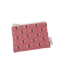 Load image into Gallery viewer, Purple Bee Mini Pouch