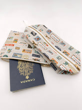 Load image into Gallery viewer, Bon Voyage Zipper Pouch