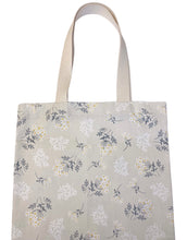Load image into Gallery viewer, Ivory Floral Tote Bag