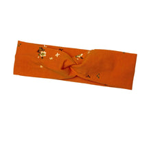 Load image into Gallery viewer, Orange Spice Twist Headband