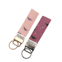 Load image into Gallery viewer, Pink Bat Keychain Fob
