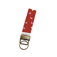 Load image into Gallery viewer, Red Strawberry Keychain Fob
