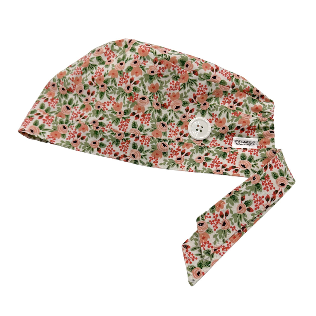 Rose Garden Party Rifle Paper Co. Scrub Cap