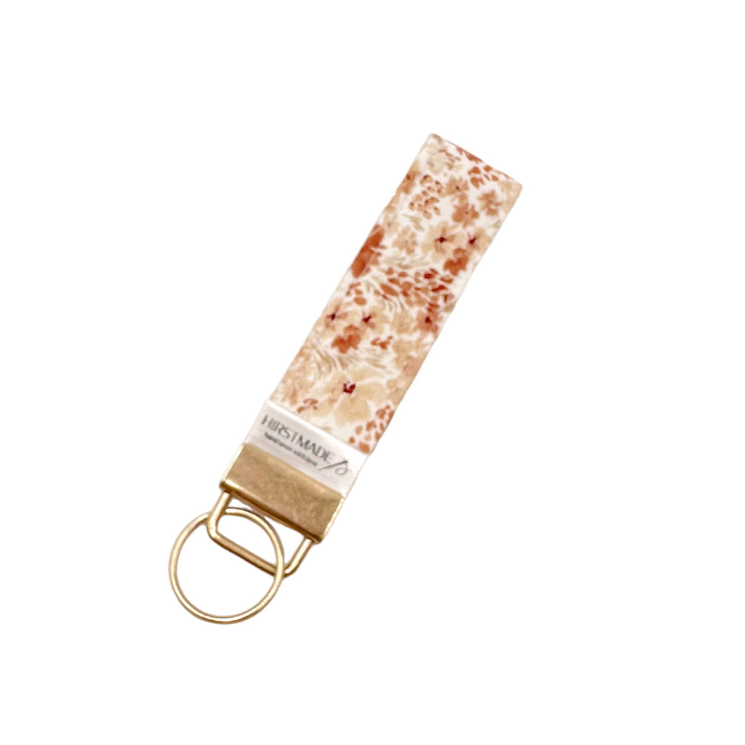 Meadow Peach Keychain Fob