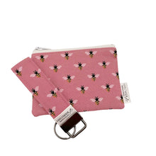 Load image into Gallery viewer, Purple Bee Mini Pouch
