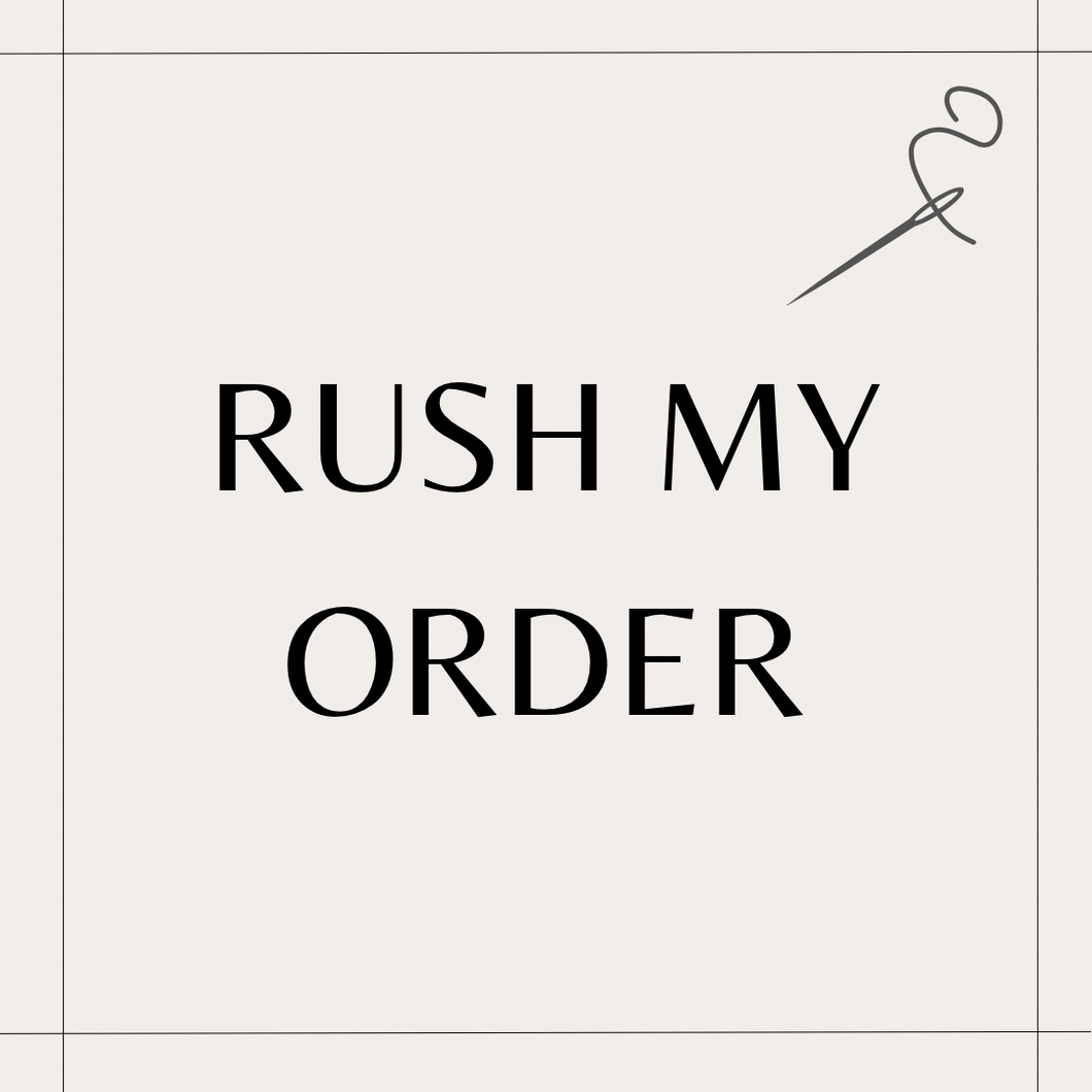 Rush My Order!