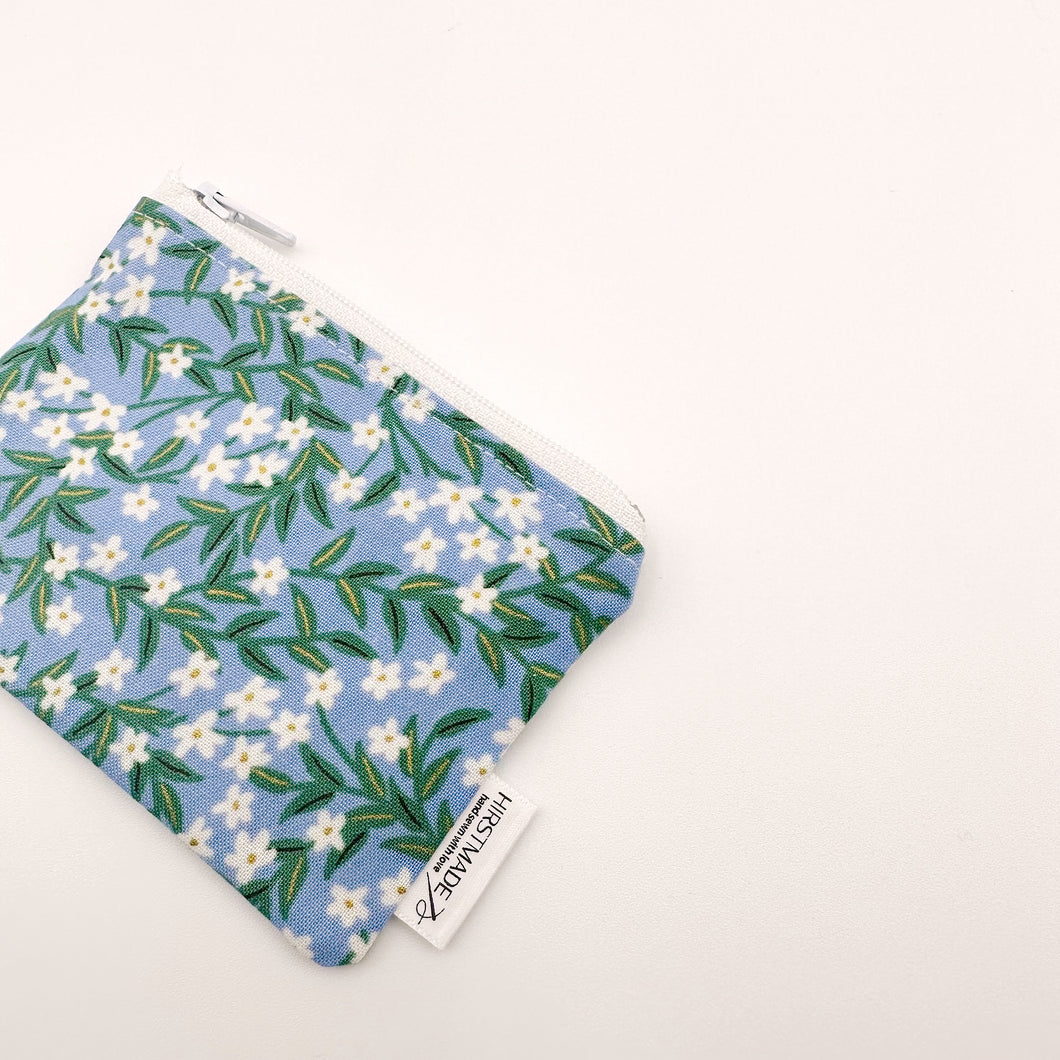 Blue Daisy Mini Pouch