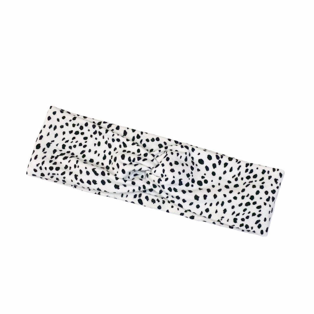 Spotted Twist Bamboo Headband