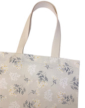 Load image into Gallery viewer, Ivory Floral Tote Bag

