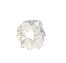 Load image into Gallery viewer, White Eyelet Scrunchie
