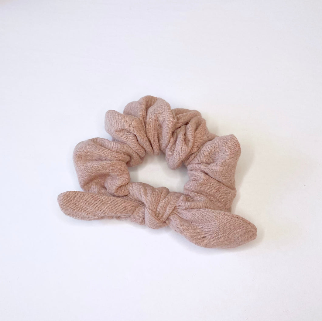 Blushed Knot Scrunchie