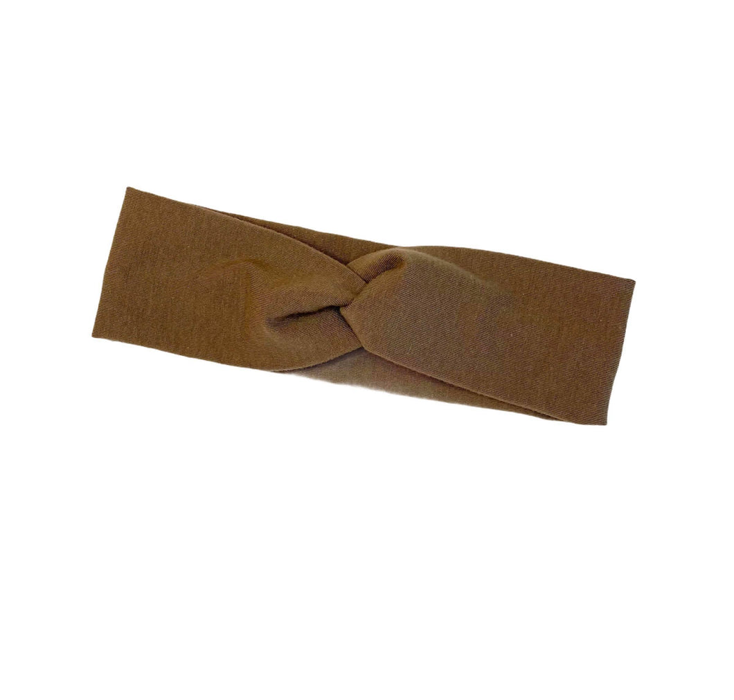 Mocha Twist Bamboo Headband