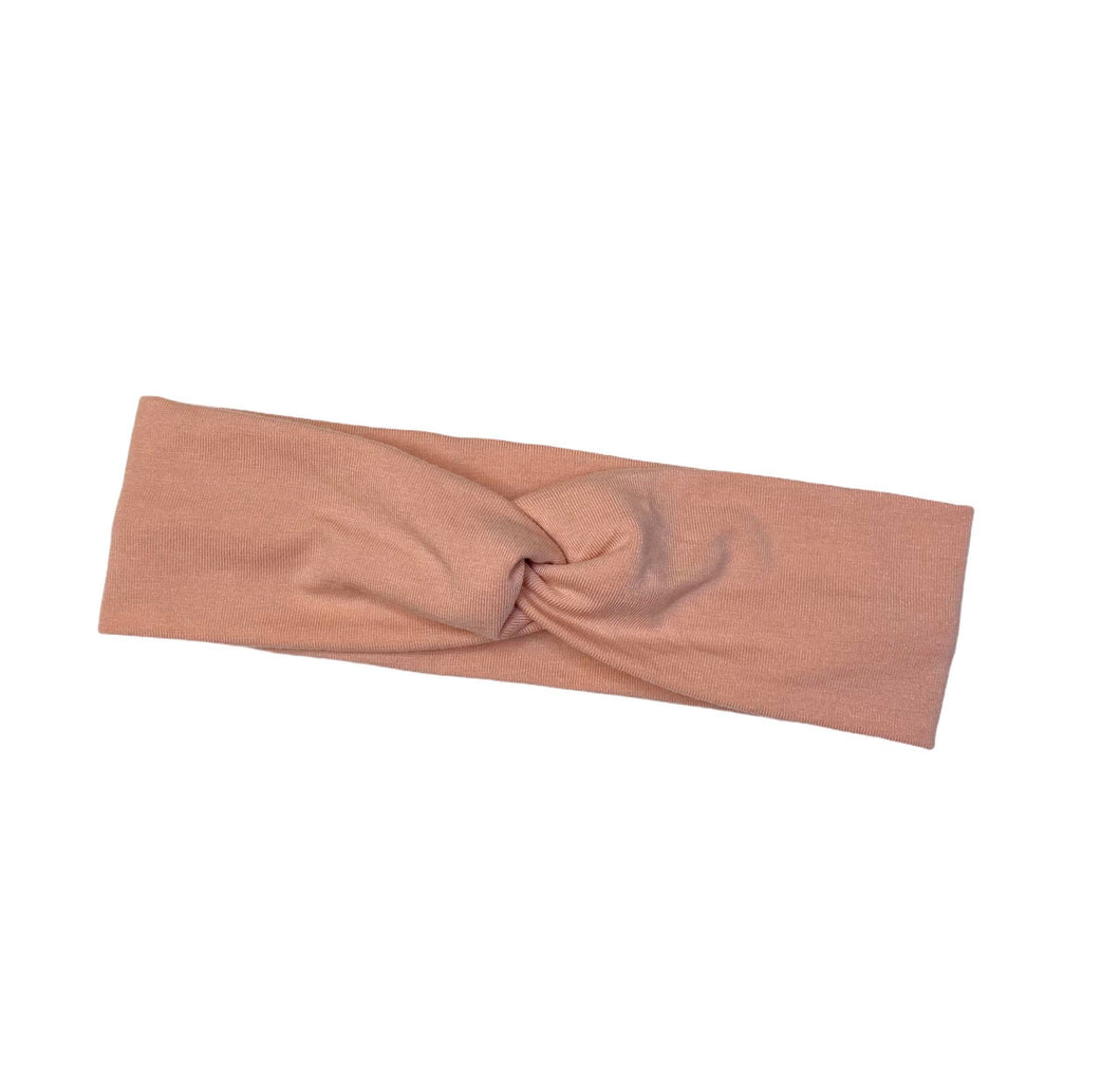 Pink Twist Bamboo Headband